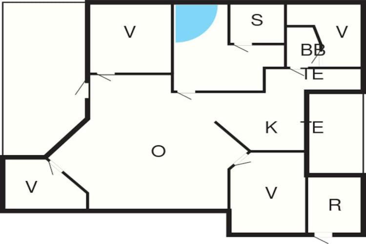 Four-Bedroom Holiday Home In Sydals 4 Vibøge Exteriör bild